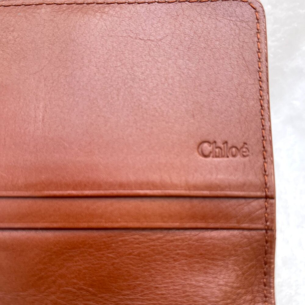 Chloe Brown calfskin continental Long Wallet - Picture 5 of 11